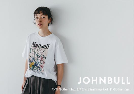 JOHNBULL / LIFE Mansell Tシャツの画像