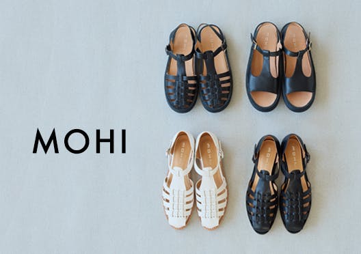 MOHI / レザーサンダルの画像