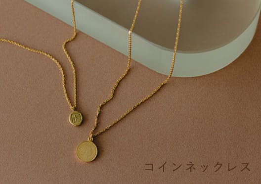 ben-amun / chibi jewels / コインネックレス2種の画像
