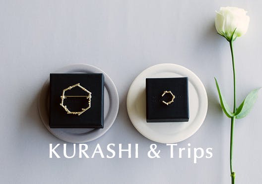 KURASHI&Trips /「いつもの私に、ささやかなキラメキ」小枝モチーフのアクセサリーの画像