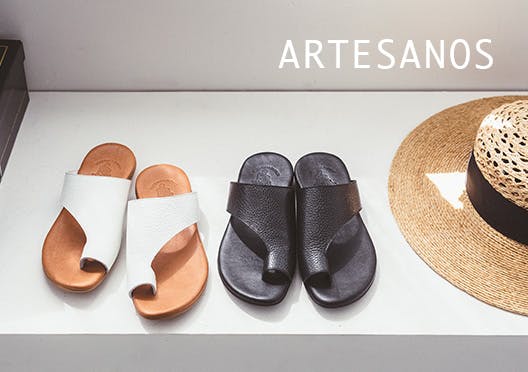 ARTESANOS / アルテサノス / レザーサンダルの画像