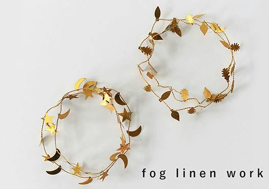 fog linen work / ガーランドの画像