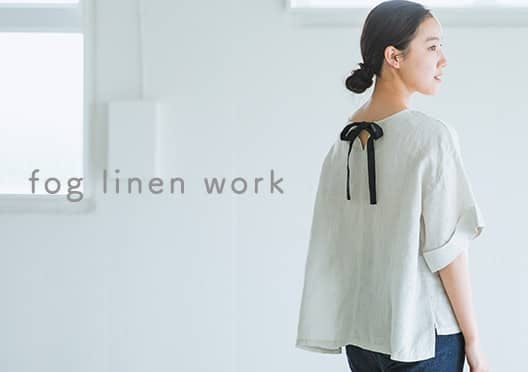 fog linen work / リネントップスの画像