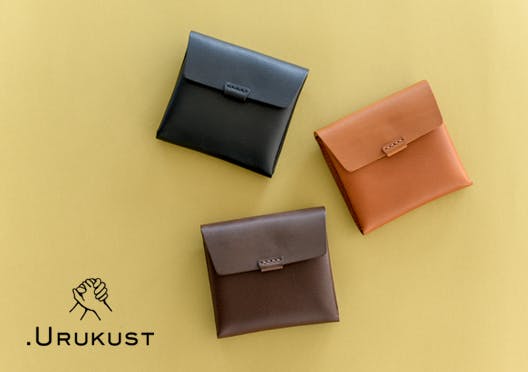 .URUKUST / ウルクスト / しかくの革財布の画像