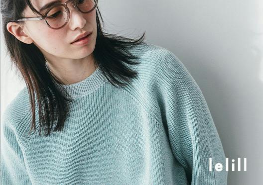 lelill / レリル / コットン混のニットプルオーバーの画像