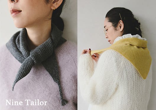 NineTailor / ナインテーラー / ニットスカーフの画像