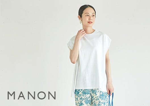manon / フレンチスリーブカットソーの画像