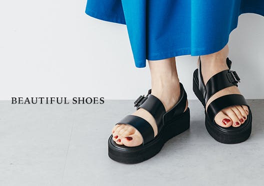 BEAUTIFUL SHOES / ビューティフルシューズ / レザーベルトサンダルの画像