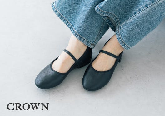CROWN / レザーストラップシューズの画像
